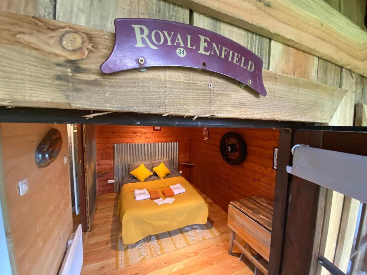 "Le Maloya" Chalets Independants -Chambre Balneo - Relais Motards Lacaune Exterior photo